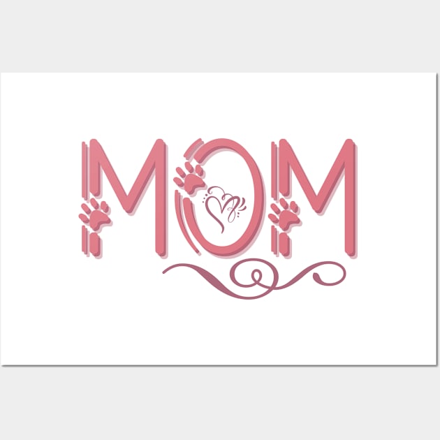 meowied mom Wall Art by Weekendfun22